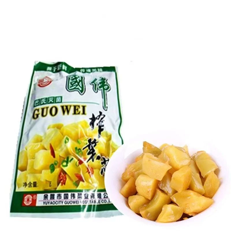 国伟榨菜芯80g酱菜余姚腌制咸菜清淡大头菜酱菜块咸菜不辣下饭