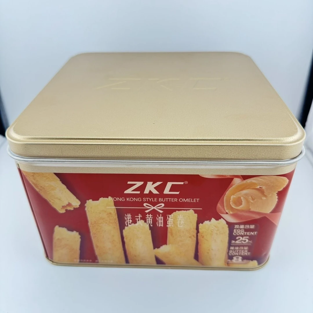 【保质期至9.10】ZKC港式原味蛋卷/黄油蛋卷208g×2盒口味随机