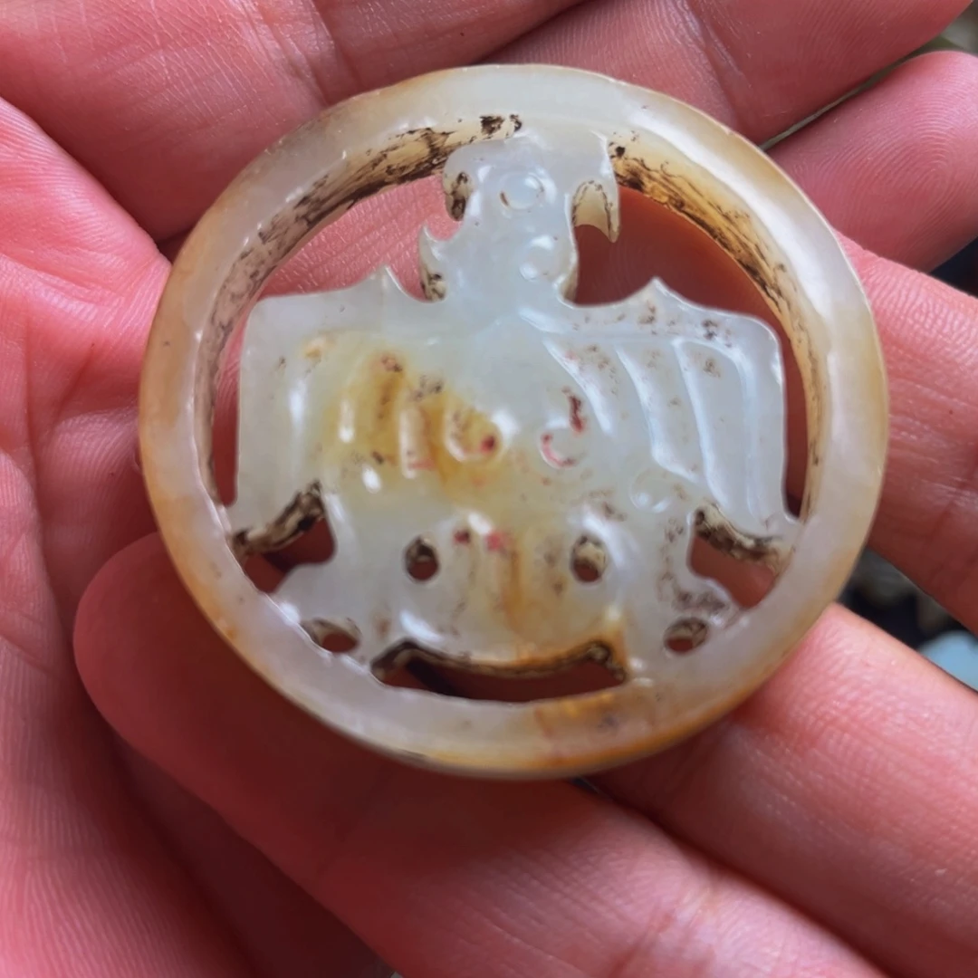 未镶嵌和田玉（白玉）挂件