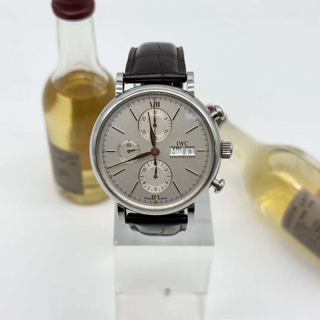 99新 IWC/万国 柏涛菲诺系列  自动上链 精钢 42mm 20全
