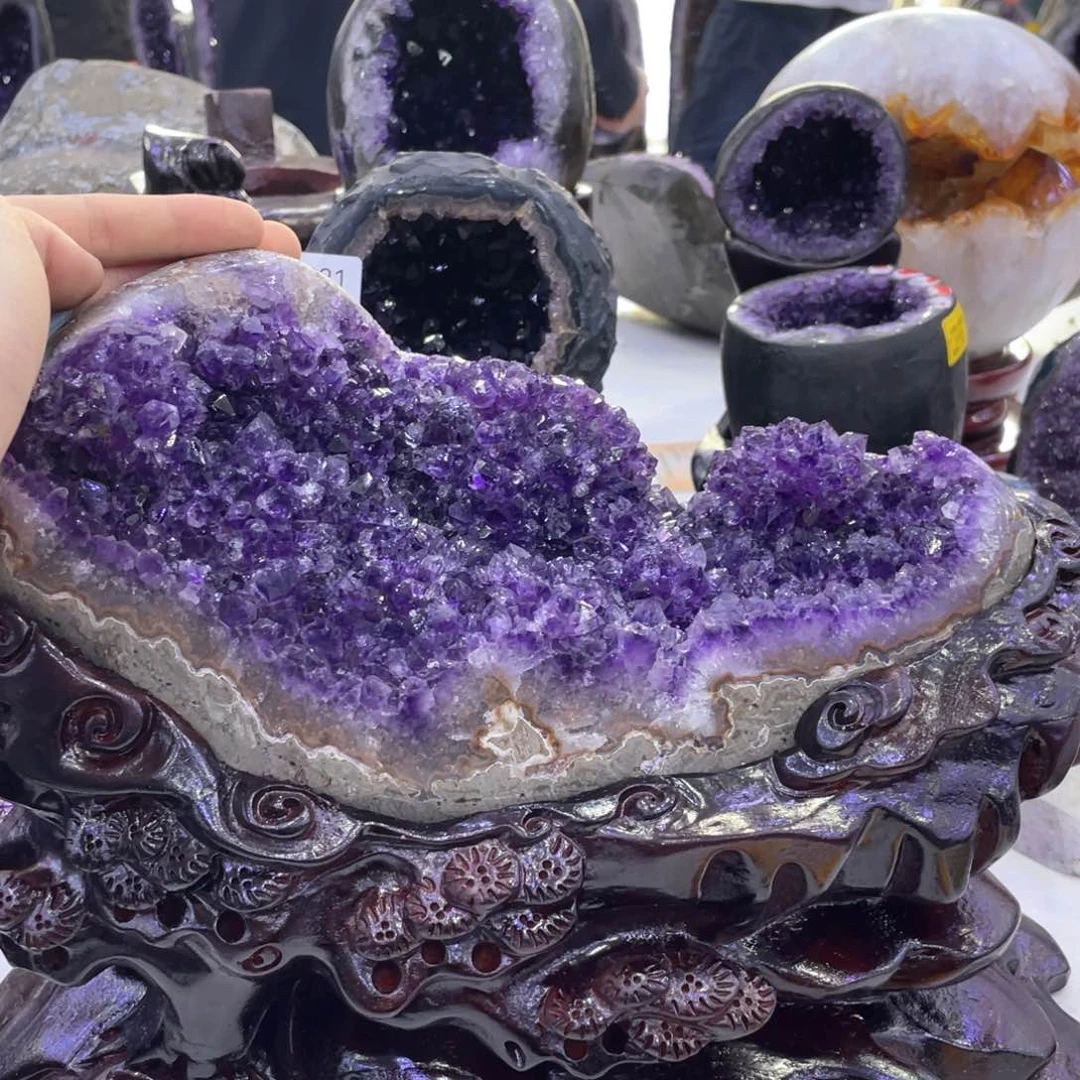 未镶嵌水晶大型摆件（非配饰）左*