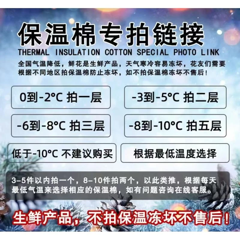 保温棉 零上5度---零下需购买  否者冻坏不售后 不参与凑单