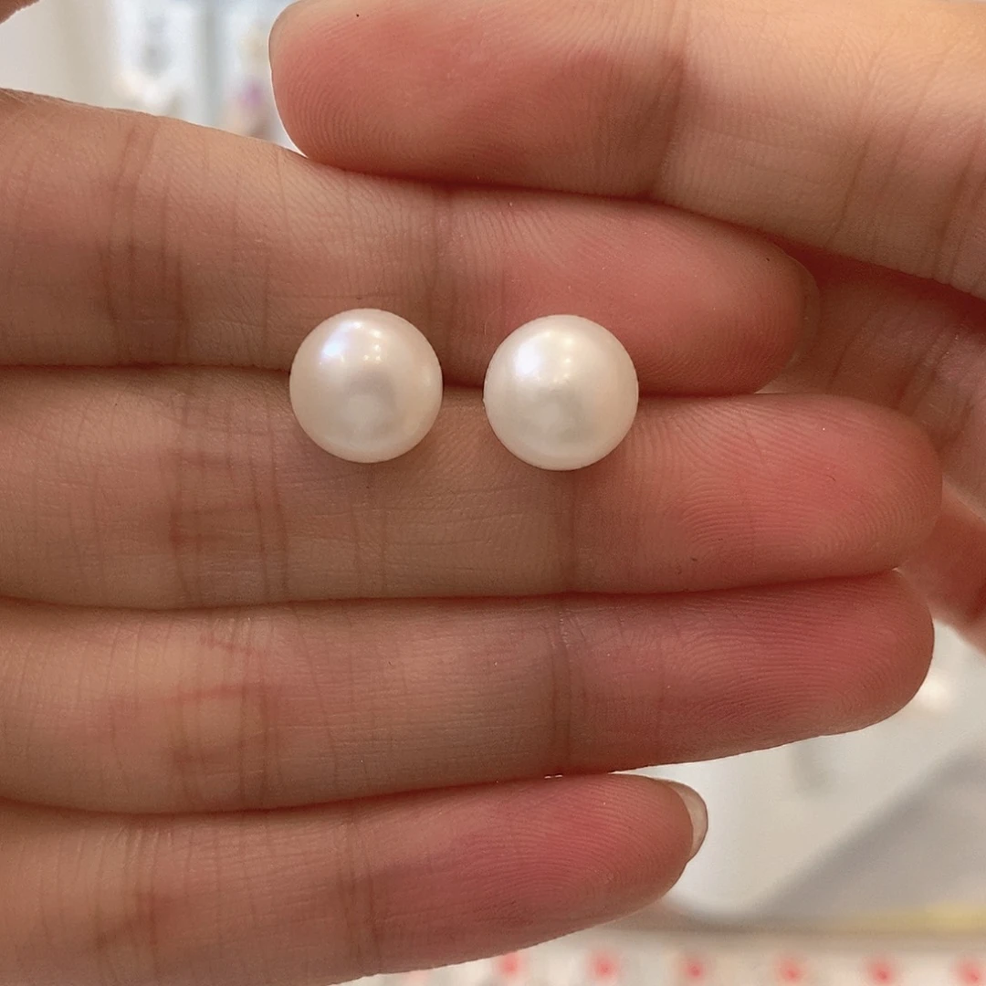 淡水珍珠颈饰银S925镶嵌