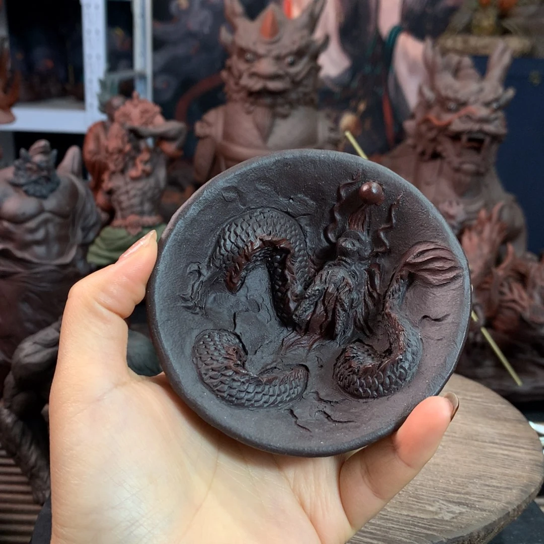 【闪购商品】紫砂全手工制作工艺品吼**?