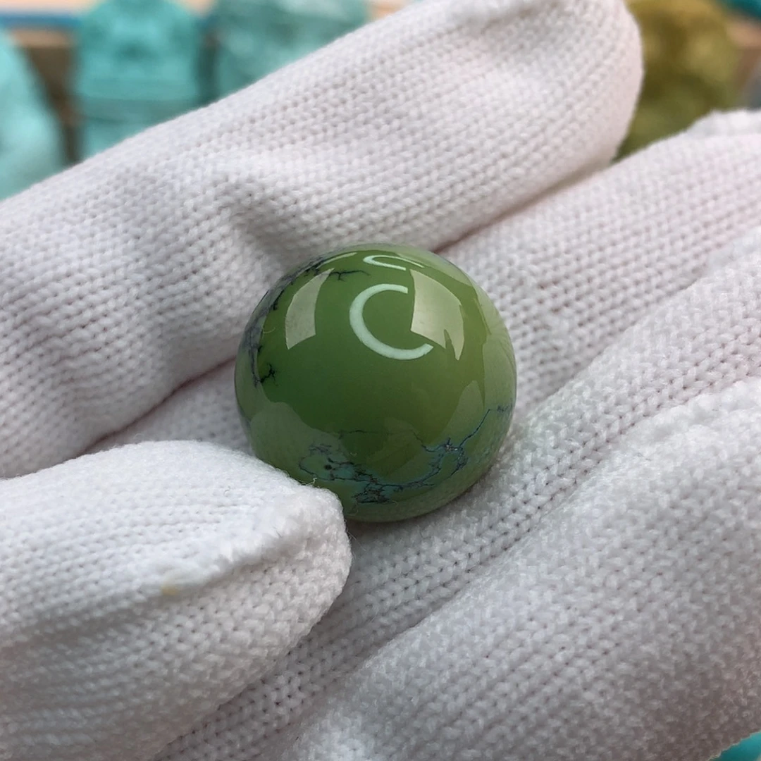 绿松石珠宝玉石未镶嵌