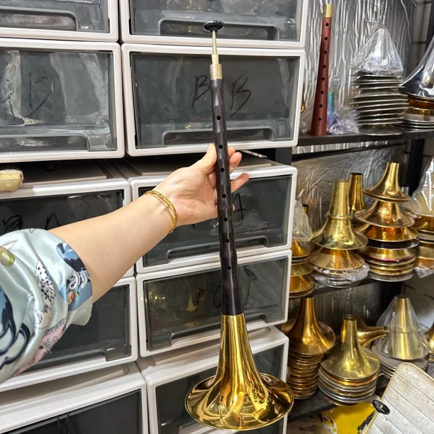 小把位大G调唢呐六孔大唢呐杆子38厘米大塘口户外白活专用款