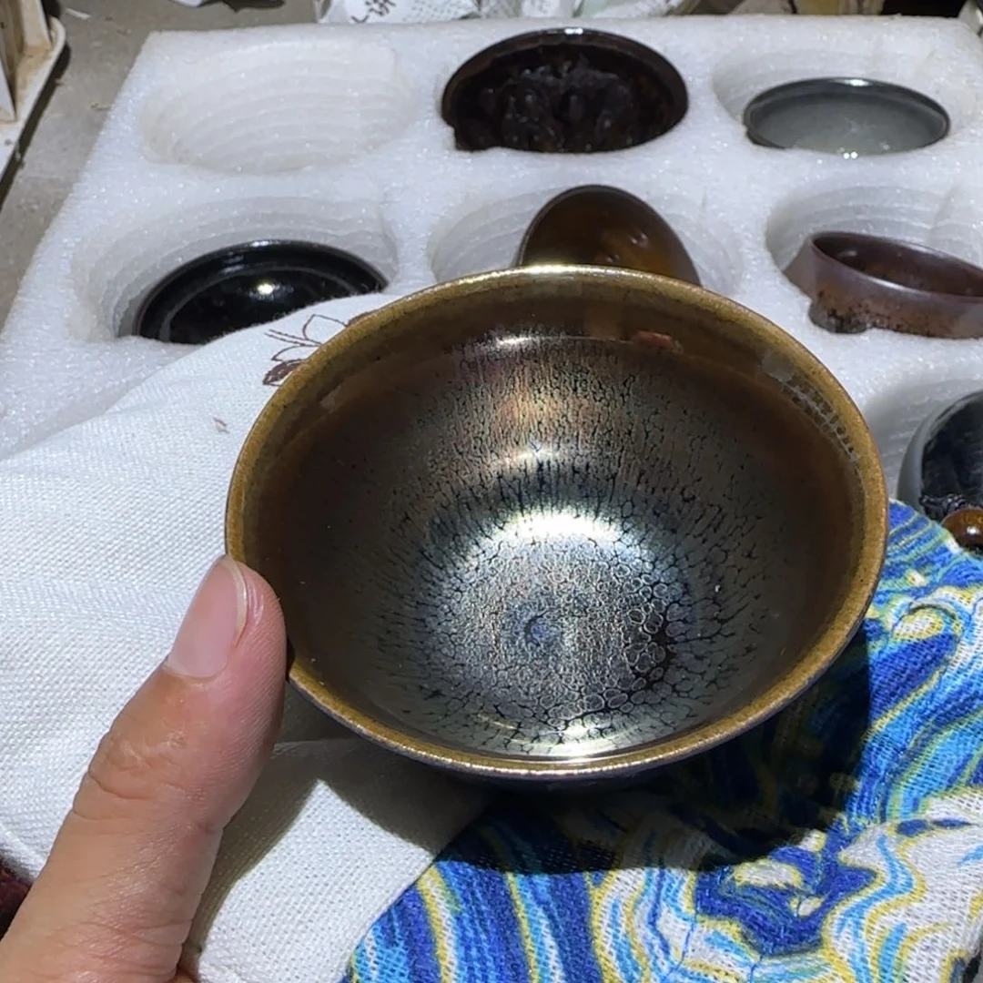 向***走茶盏福建盏茶器薄胎大漆