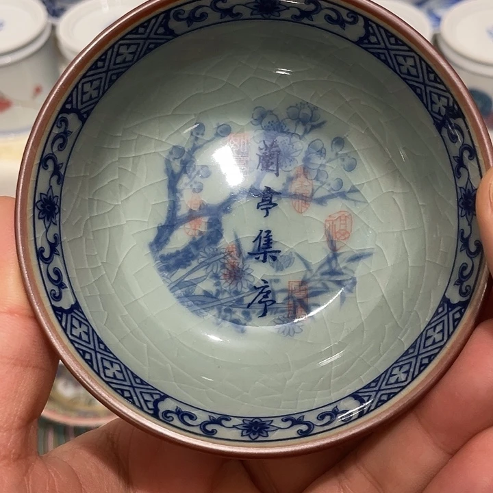 陶摆件景德镇陶瓷主人杯233