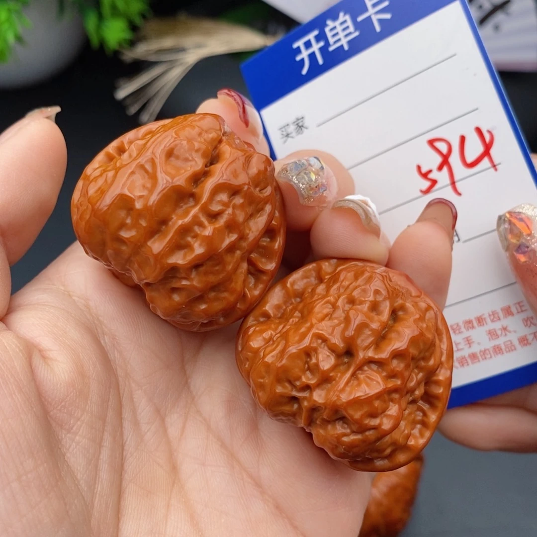 文玩核桃把件38蛤蟆头594