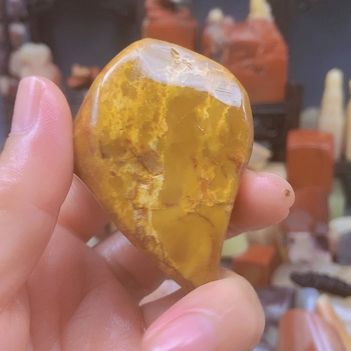 谷***️印石寿山石天然原石