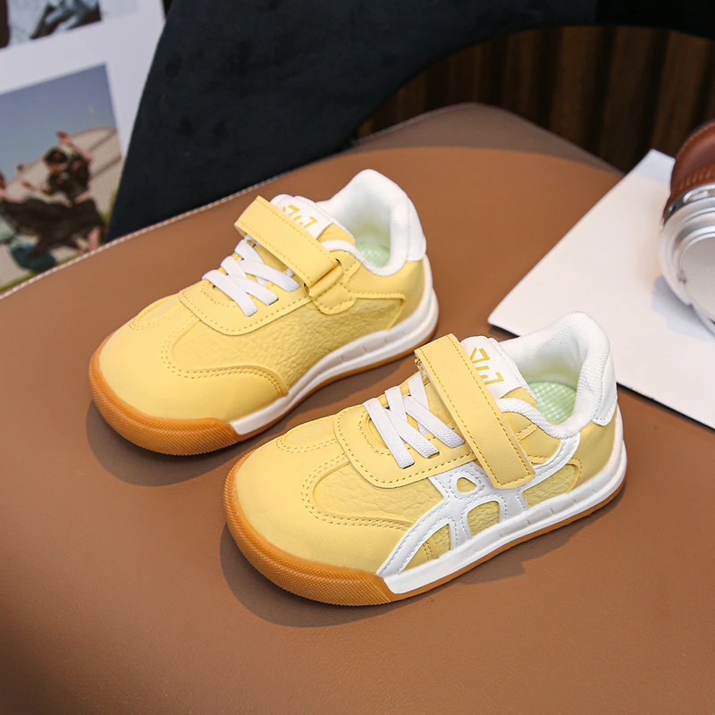 儿童运动鞋2025春秋款新款女童鞋子软底宝宝小童防滑女孩休闲板鞋