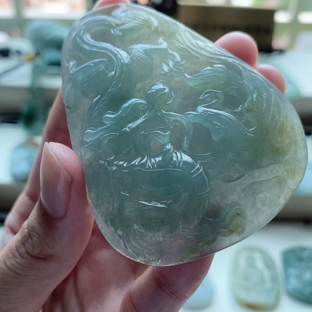 【闪购商品】颈饰未镶嵌翡翠天然缅甸A货翡翠