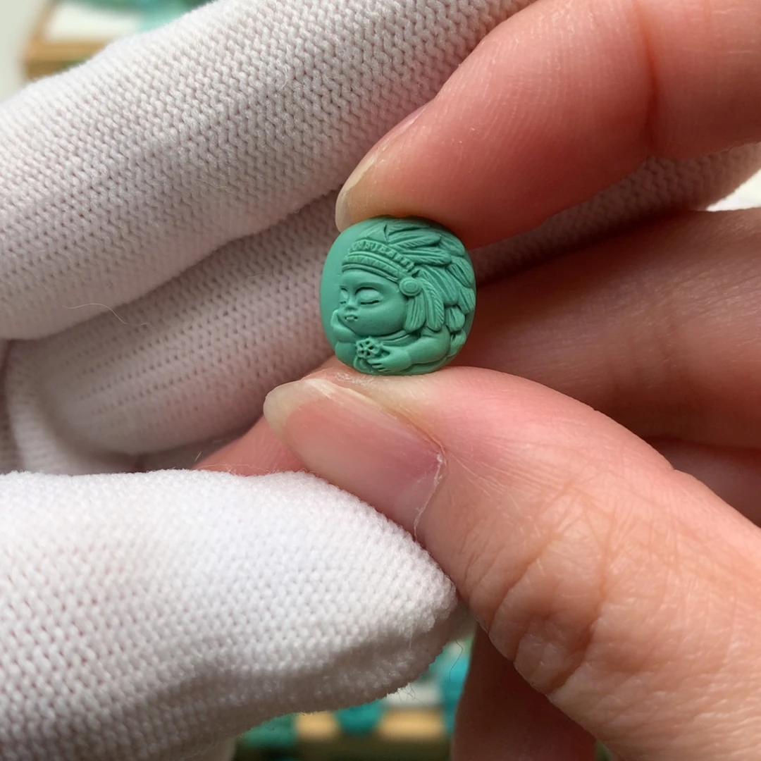 绿松石未镶嵌配饰