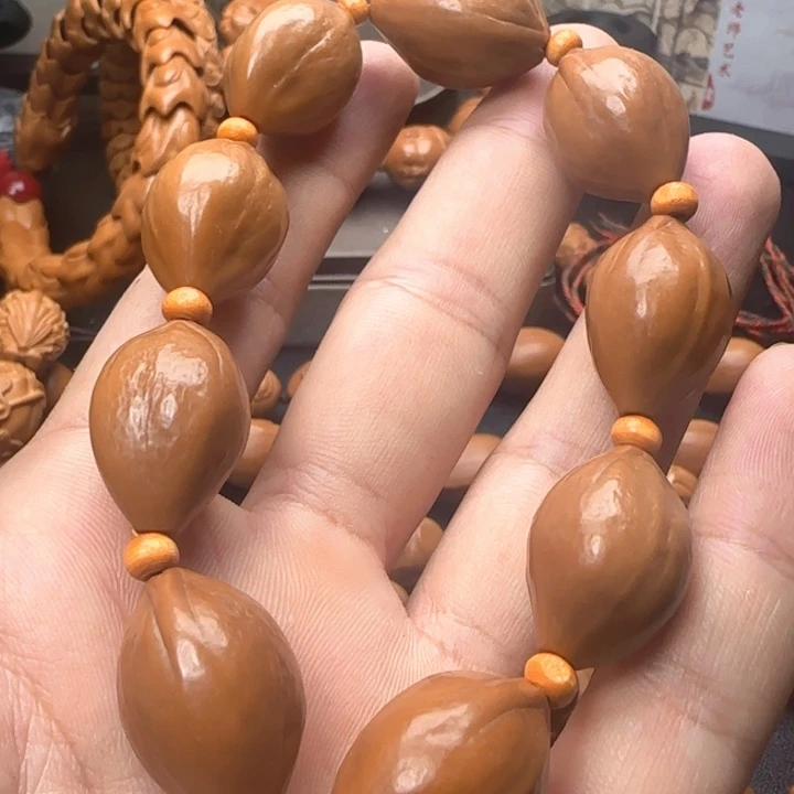 新***植手串/手链橄榄核素核