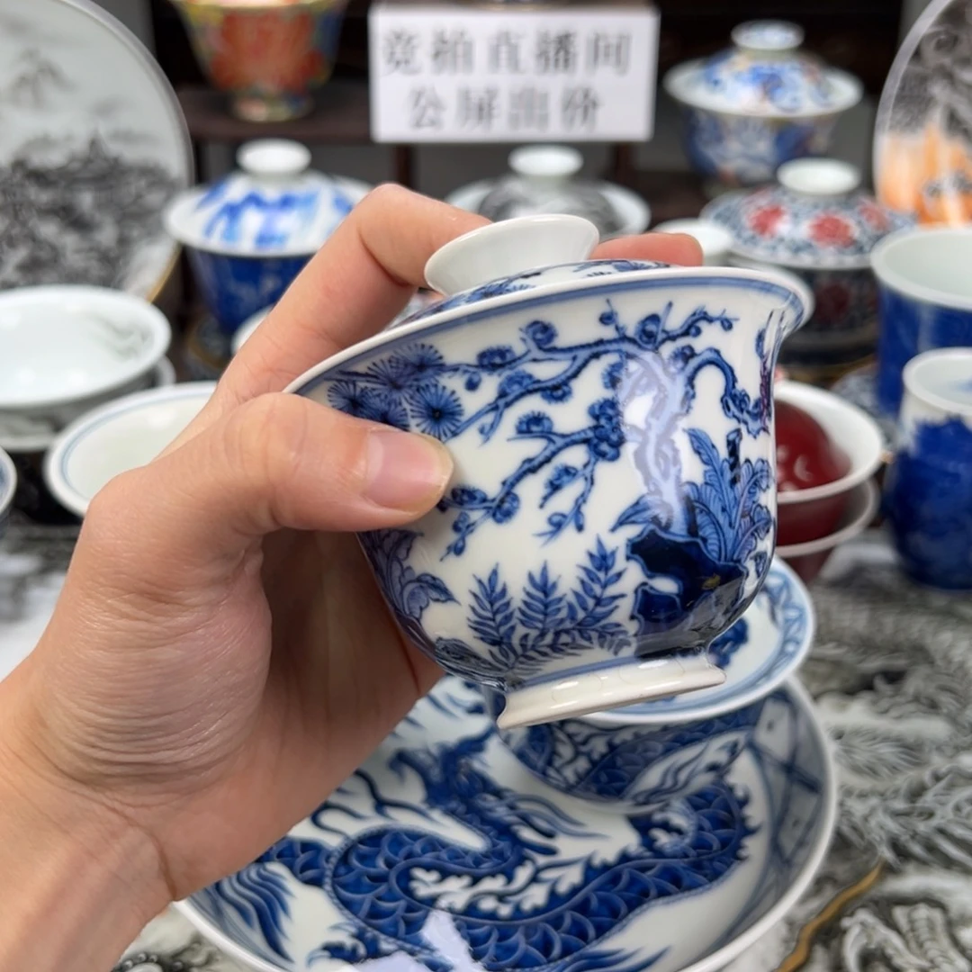 南***弦景德镇手工手绘陶瓷