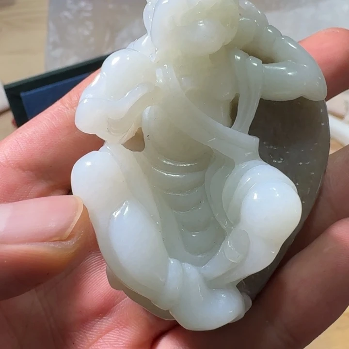 和田玉（糖玉）未镶嵌车挂