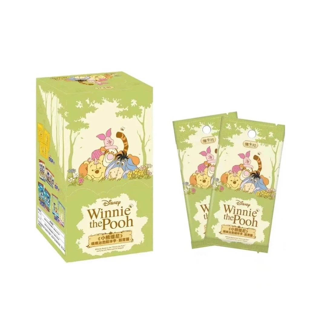 【小熊维尼猜花色】集卡社噗噗100周年收藏卡牌盲盒代拆