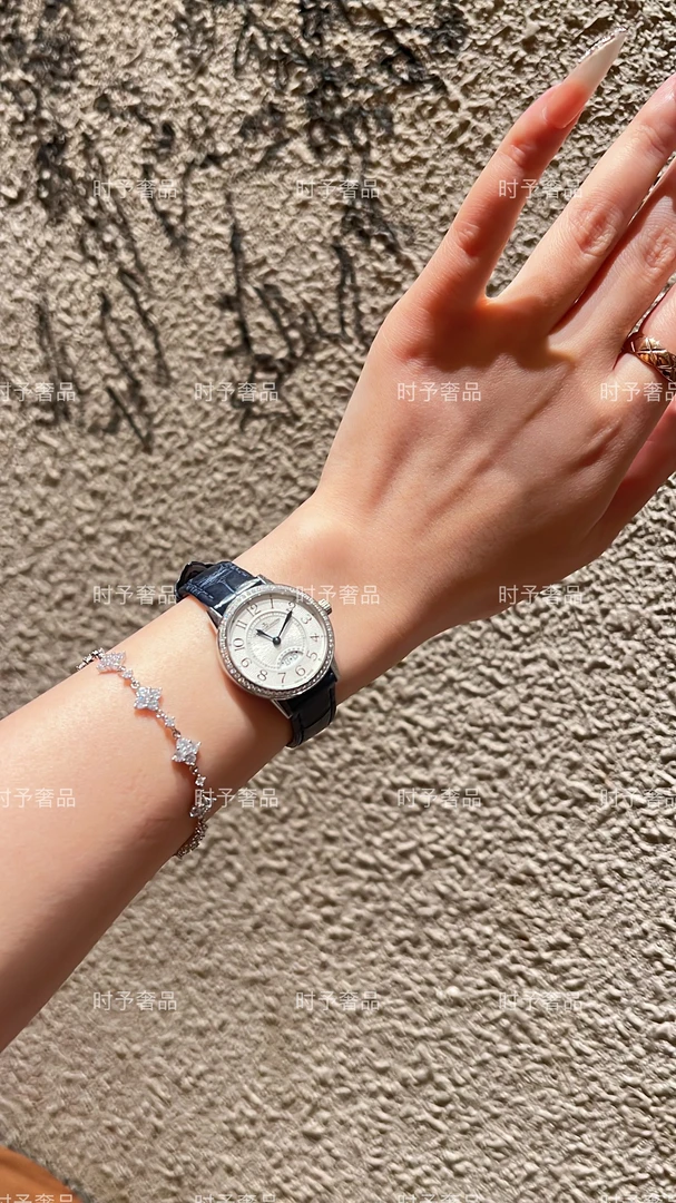 99新 Jaeger-LeCoultre/积家 约会系列3408530腕表/全套/原钻