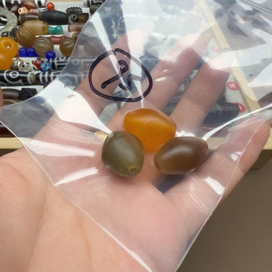 未镶嵌玛瑙/玉髓珠宝半成品