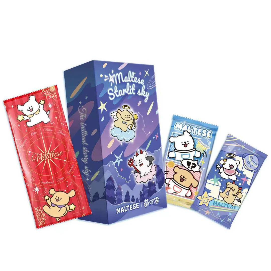 【吃吃/抬盒】萌新宇宙 线条小狗 第二弹 潮玩卡牌盲盒