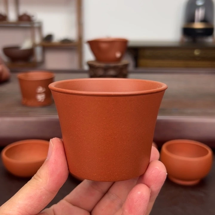 维***橙茶壶紫砂生砂赵庄红泥