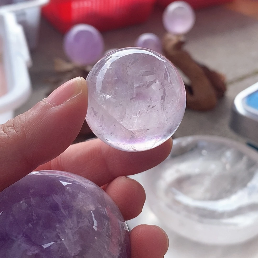 紫水晶球未镶嵌水晶