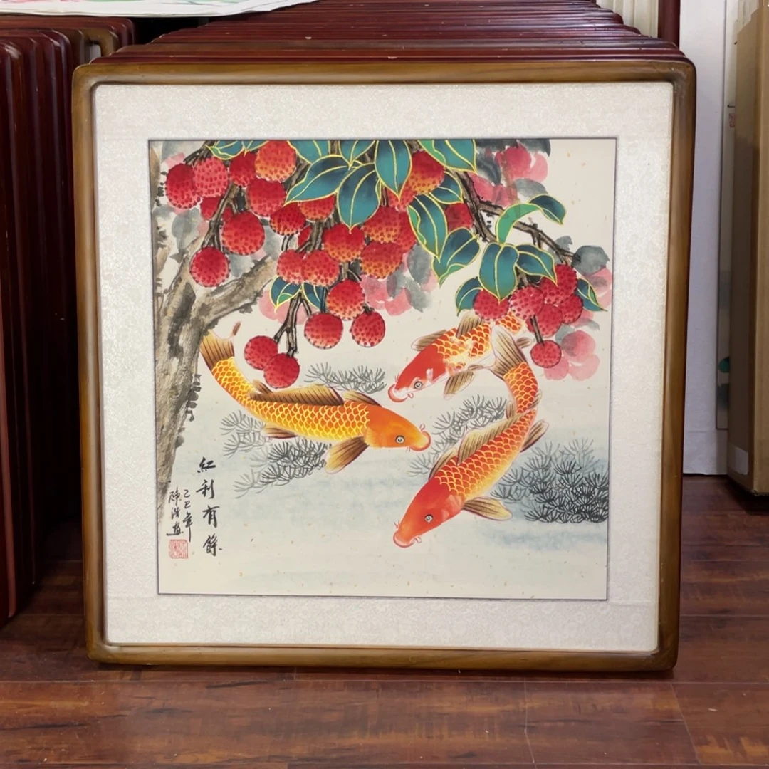 国画带框尺寸63*63厘米