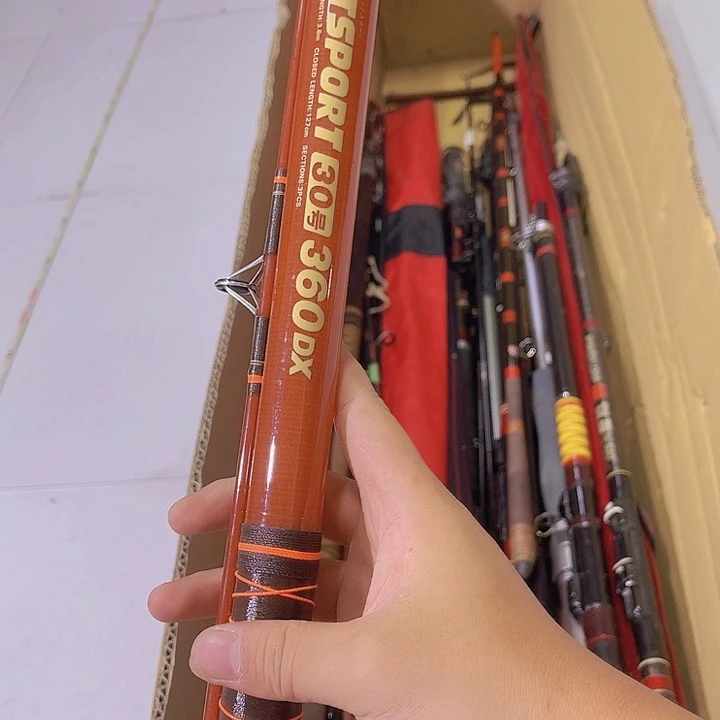 五*哥中古鱼竿 一物一拍 微瑕 看好下单