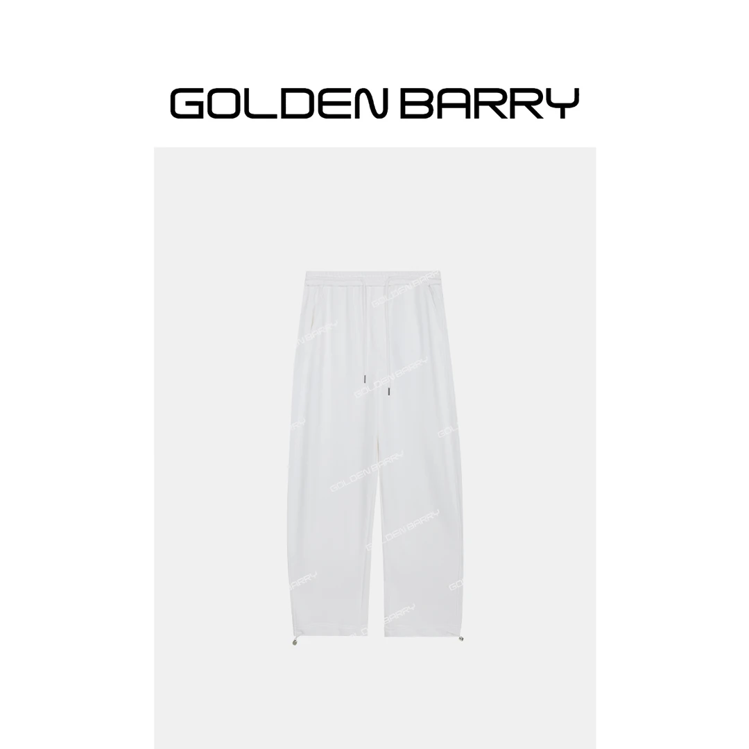 GOLDENBARRY|555092垂软显瘦镰刀裤