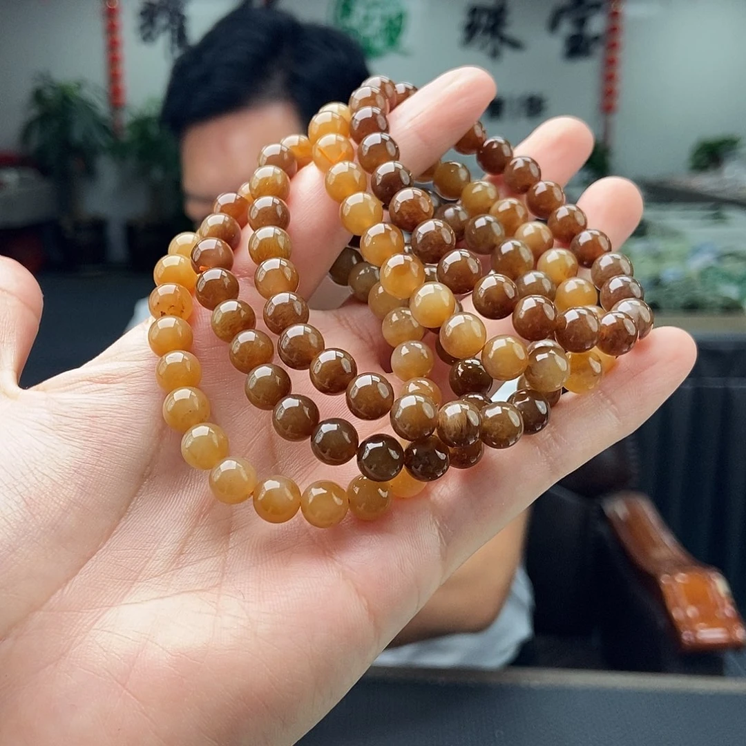 和田玉未镶嵌颈饰手串 颜色多样性发拍一发一