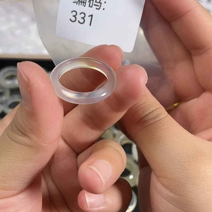 玛瑙/玉髓未镶嵌戒指331港21