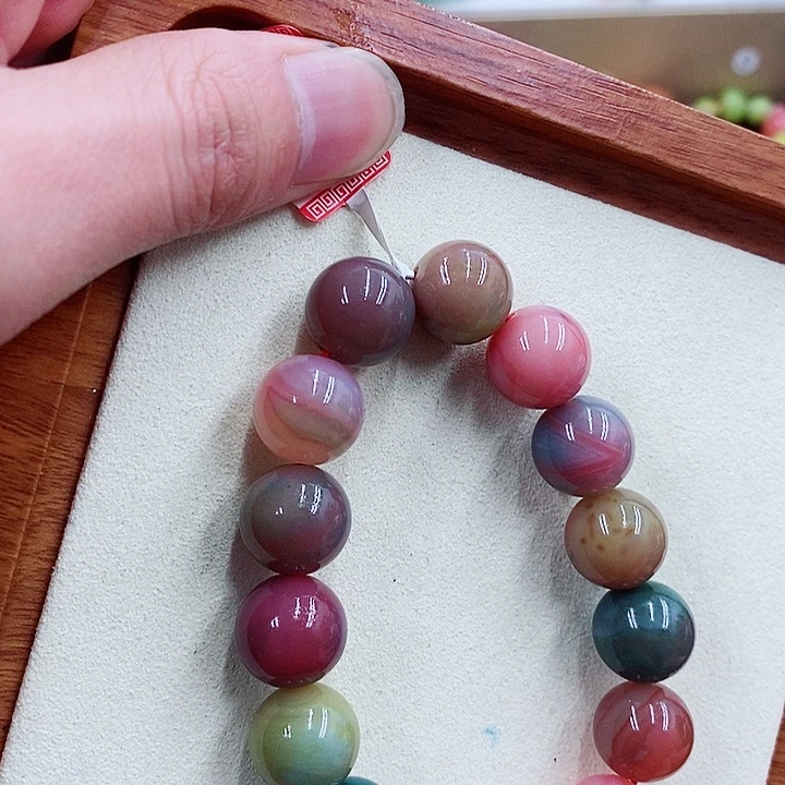 翡翠未镶嵌手饰手串023