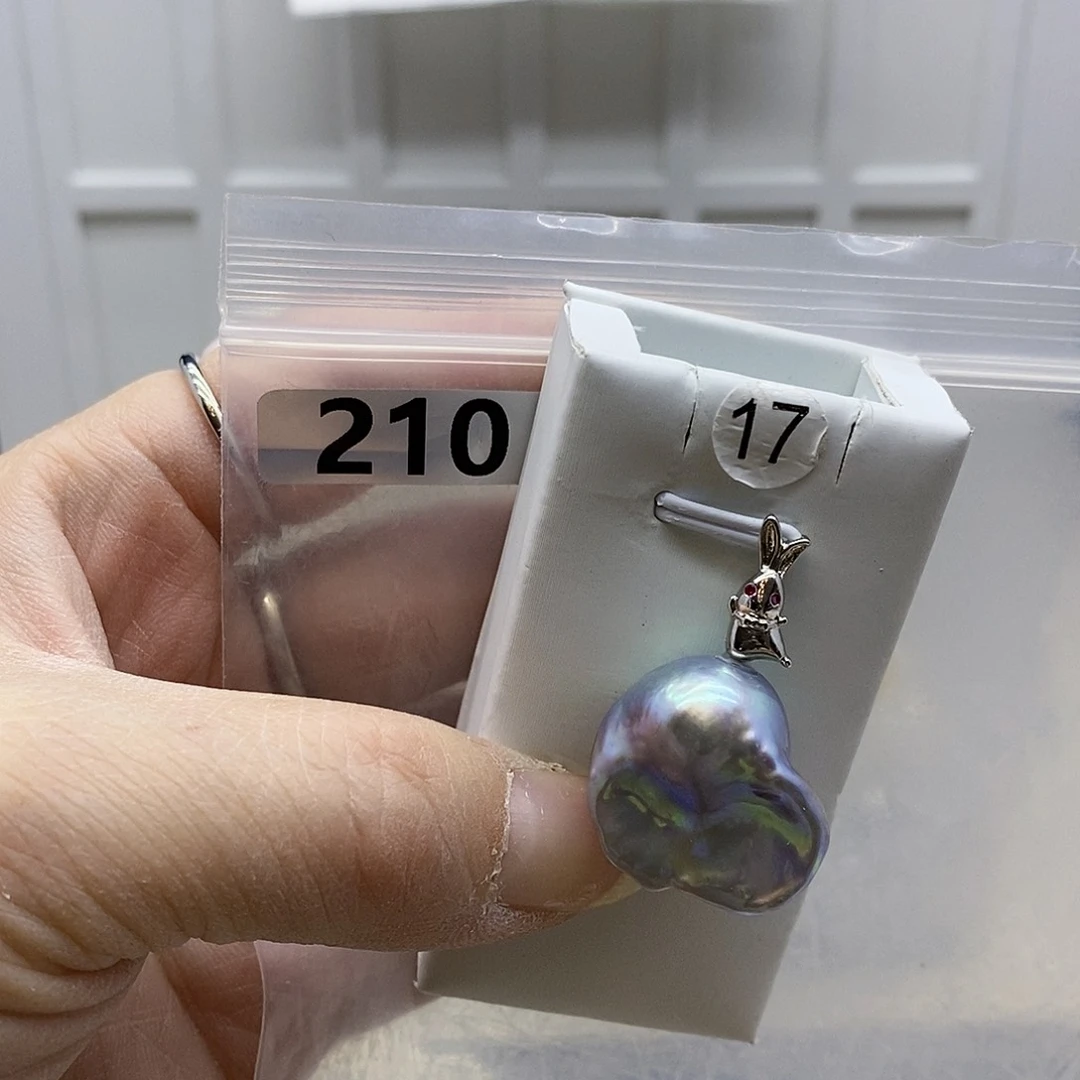 颈饰合金淡水珍珠