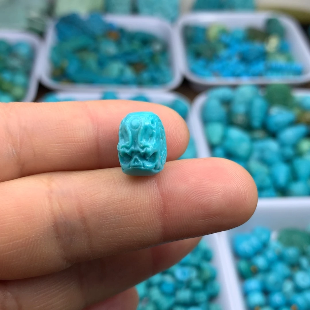 绿松石未镶嵌吊坠(不含链)