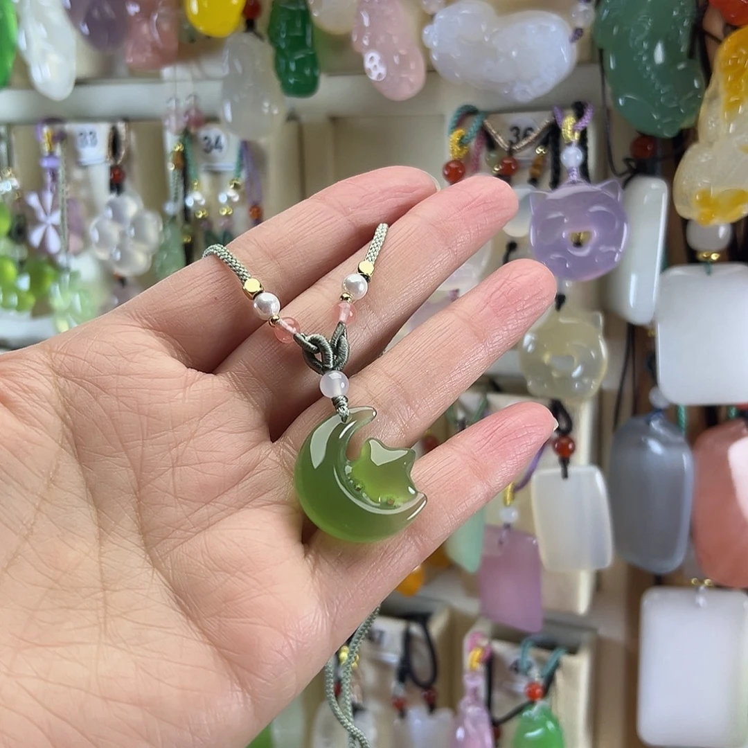 孤***飞玛瑙/玉髓未镶嵌颈饰