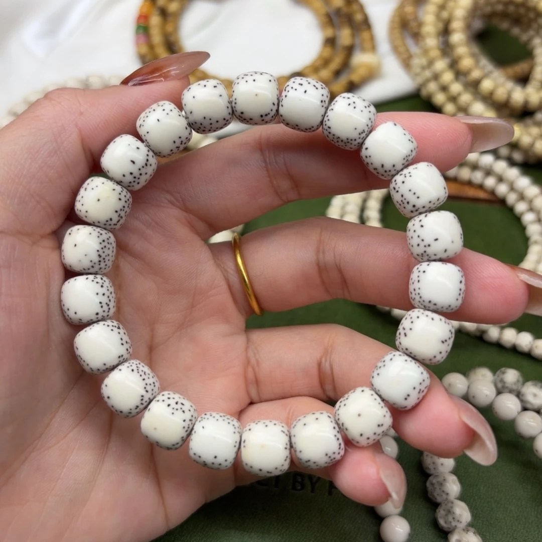 手串星月菩提10➕大留白小细星❗️原白料