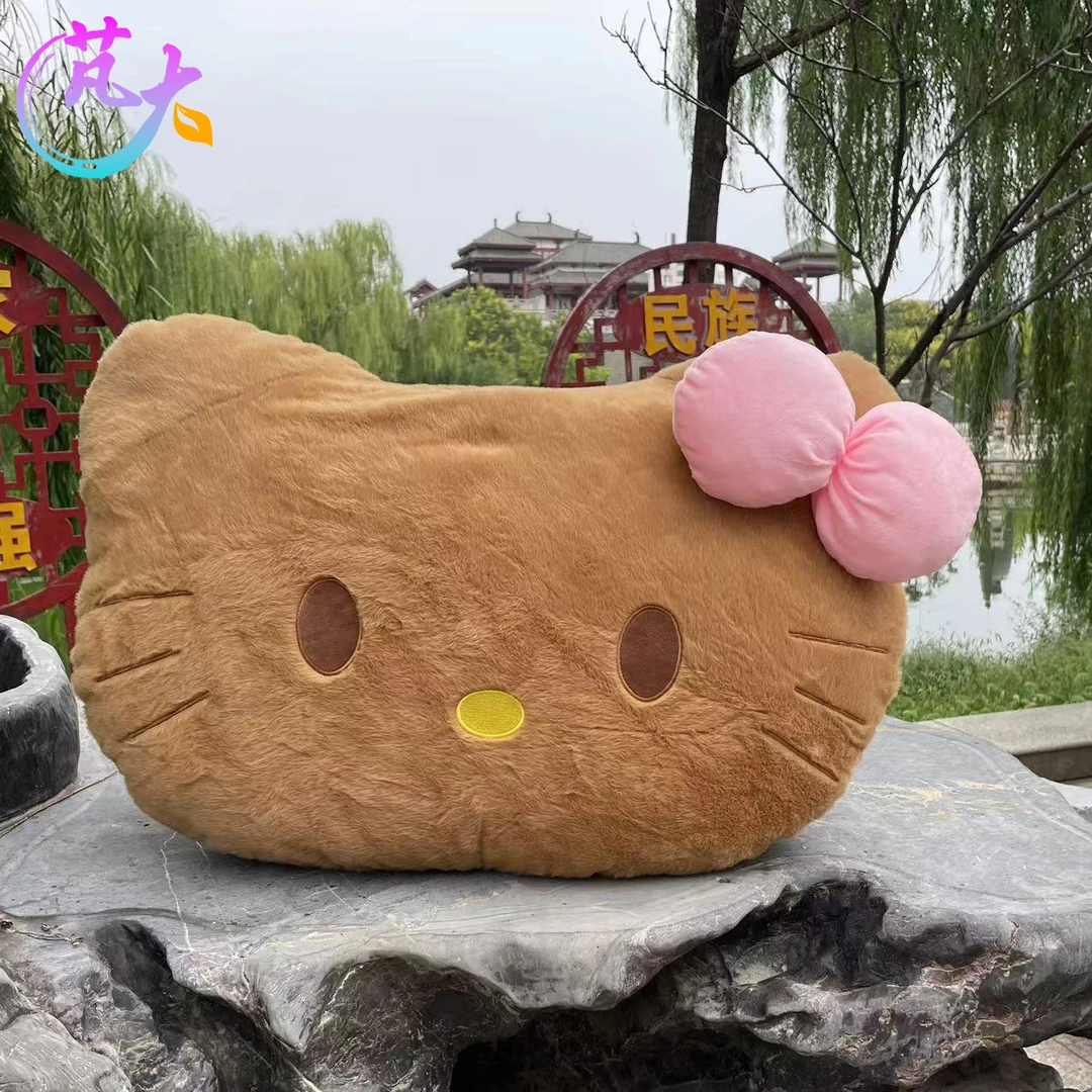 可爱毛绒凯玩偶蒂猫靠枕1个【长50cm】(测量误差2~3cm)