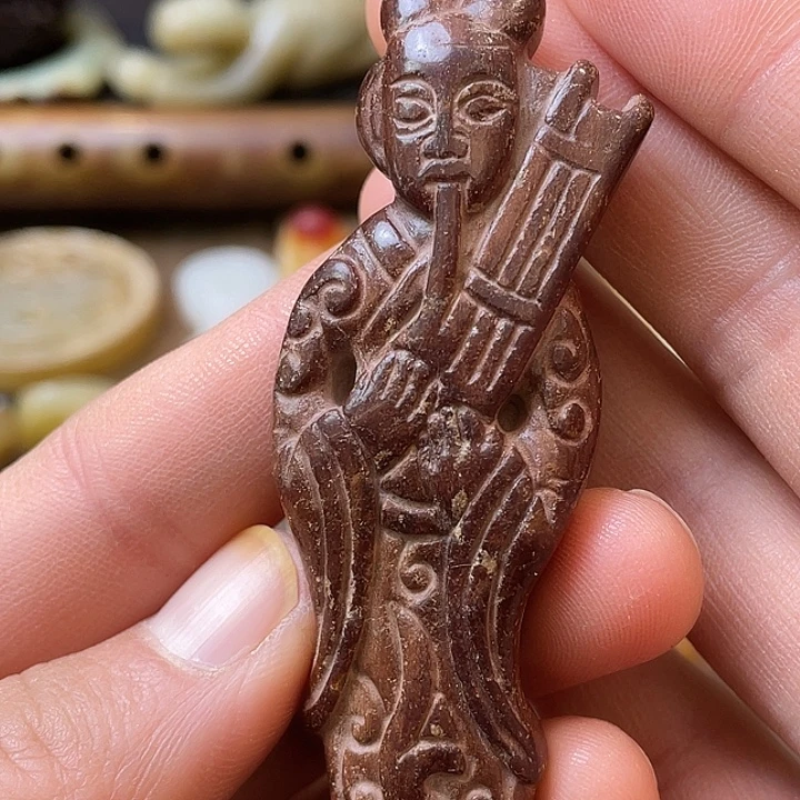 和田玉（糖玉）未镶嵌颈饰