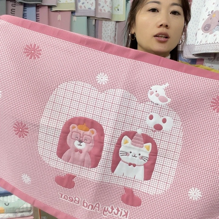 棉特价促销粉色猫咪