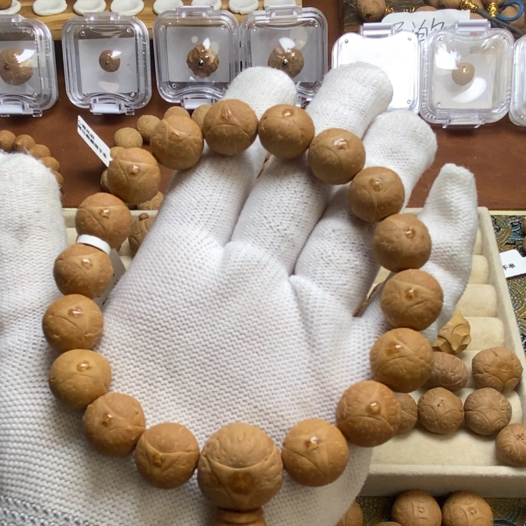 凤眼菩提吊坠尼泊尔龙眼手串13