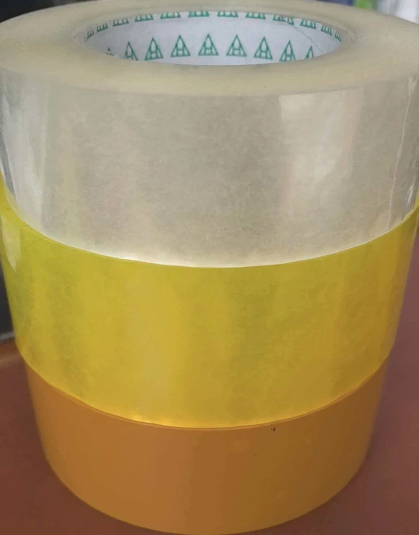 5.0宽封箱胶带加厚加粘大卷封箱快递打包厂家直销整箱批发