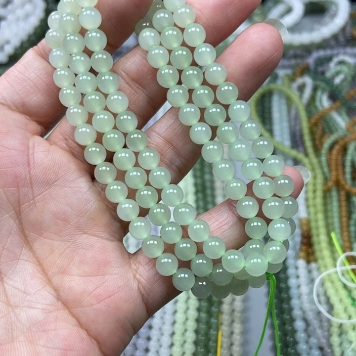 和田玉未镶嵌颈饰6