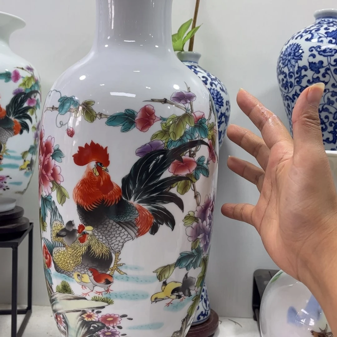 景德镇陶瓷花瓶摆件