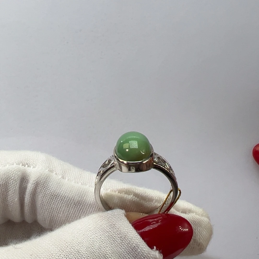 绿松石银S925镶嵌挂件