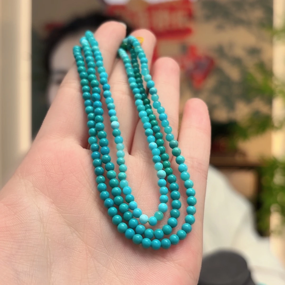 绿松石未镶嵌颈饰