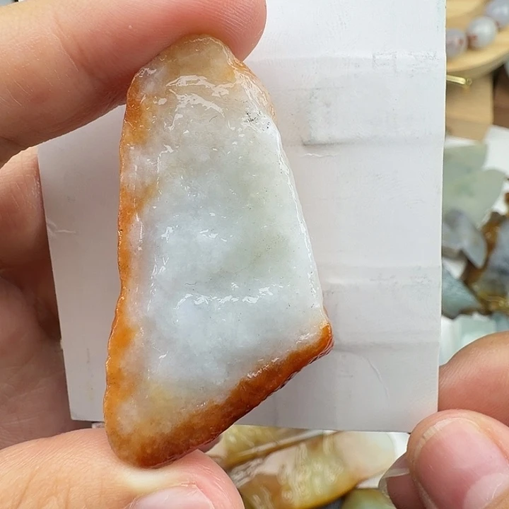 翡翠未镶嵌挂件翡翠