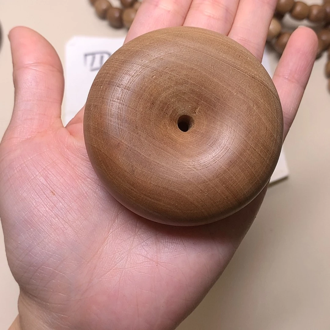 【闪购商品】檀香木无事牌檀香面包圈