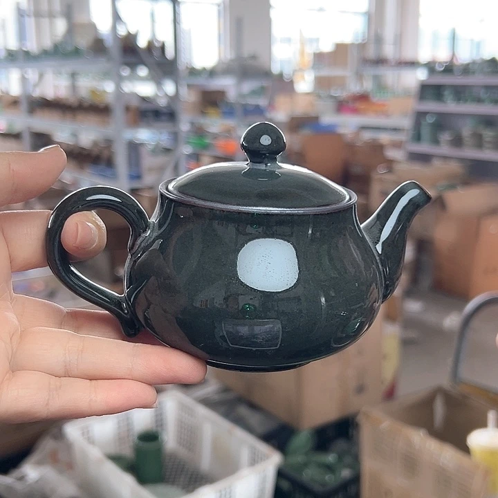 龙泉云间青瓷小米茶器