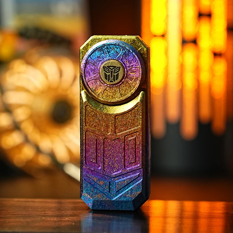 【哈雷擎天柱】哈噜玩家冰晶钛叮叮内置音叉磁力转子多玩法EDC玩具