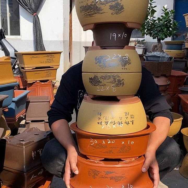 花盆紫砂宜兴紫砂